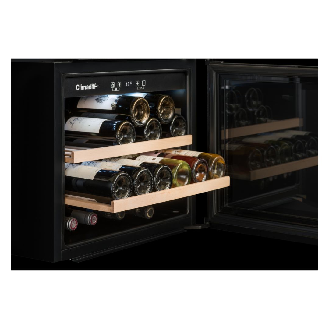 Climadiff Wijnklimaatkast | CBI28S1B | 1 Zone - Elite Wijnkoelkast