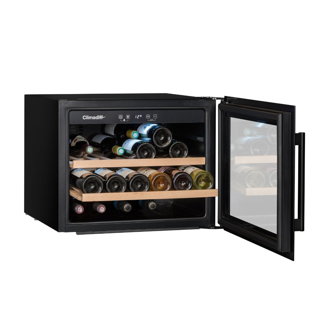 Climadiff Wijnklimaatkast | CBI28S1B | 1 Zone - Elite Wijnkoelkast
