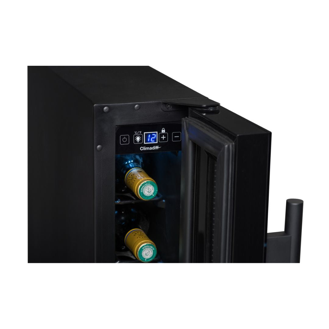 Climadiff Wijnkoelkast | CBU7S1B | 1 Zone - Elite Wijnkoelkast