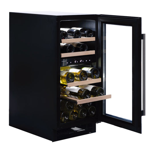 Dunavox Flow-32D Wijnkoelkast | DAUF-32.78DMB | 2 Zones | Mat Zwart