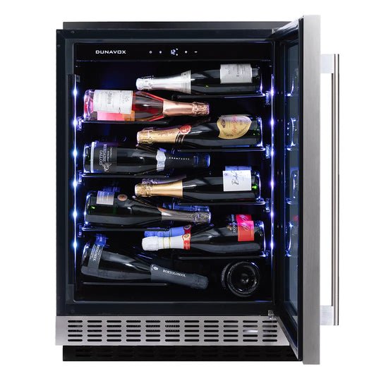 Dunavox Sera-40 Wijnkoelkast | DAUF-40.138B | 1 Zone