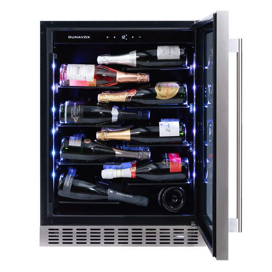 Dunavox Sera-40 Wijnkoelkast | DAUF-40.138MB | 1 Zone | Mat Zwart