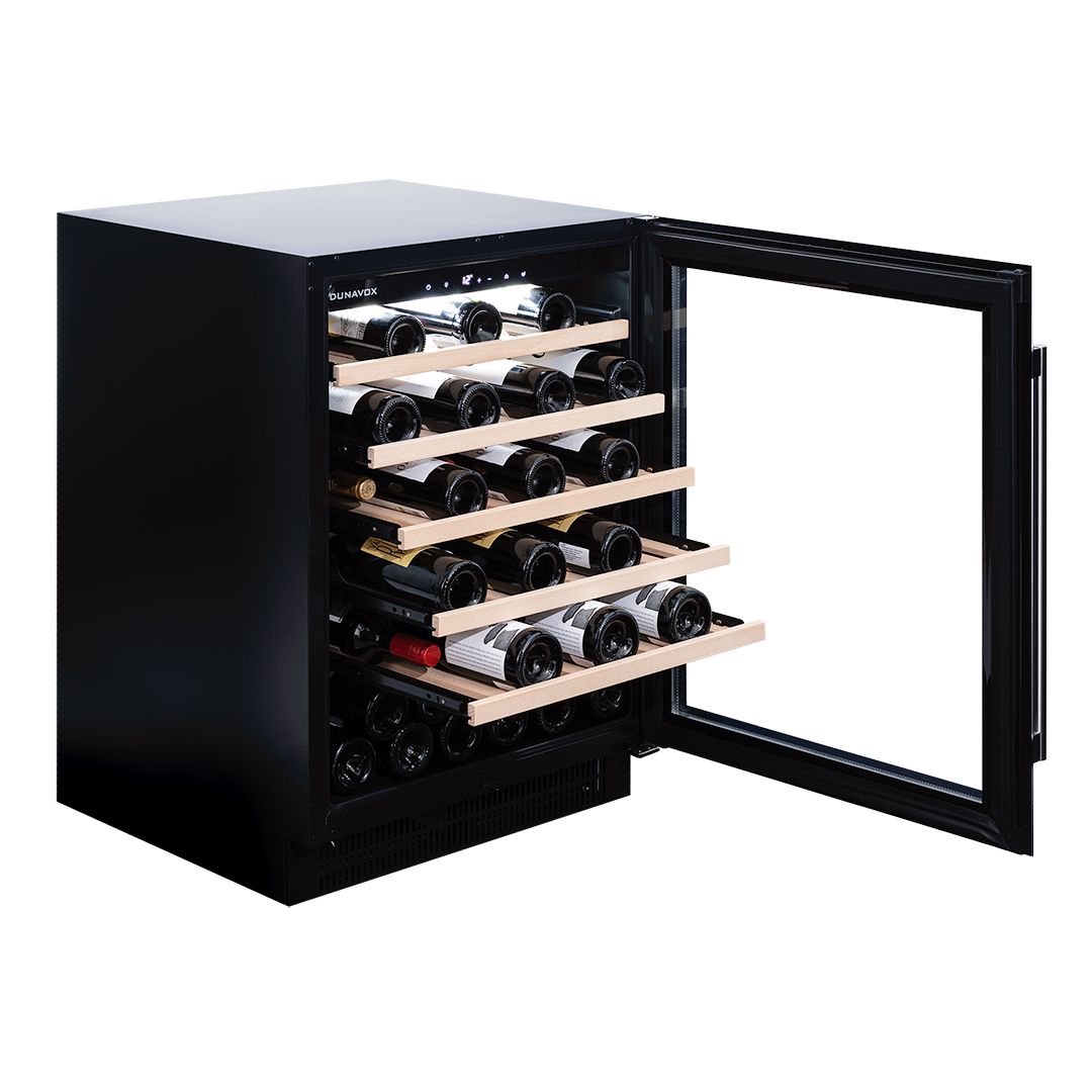 Dunavox Flow-46 Wijnkoelkast | DAUF-46.138MB | 1 Zone | Mat Zwart