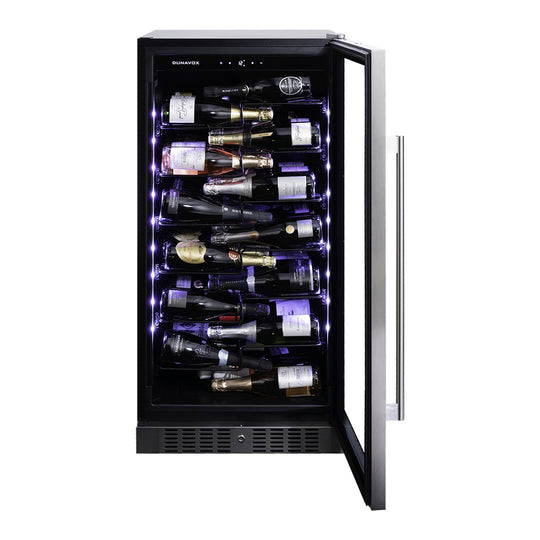 Dunavox Sera-70 Champagne Koelkast | DX-70.258SS | 1 Zone