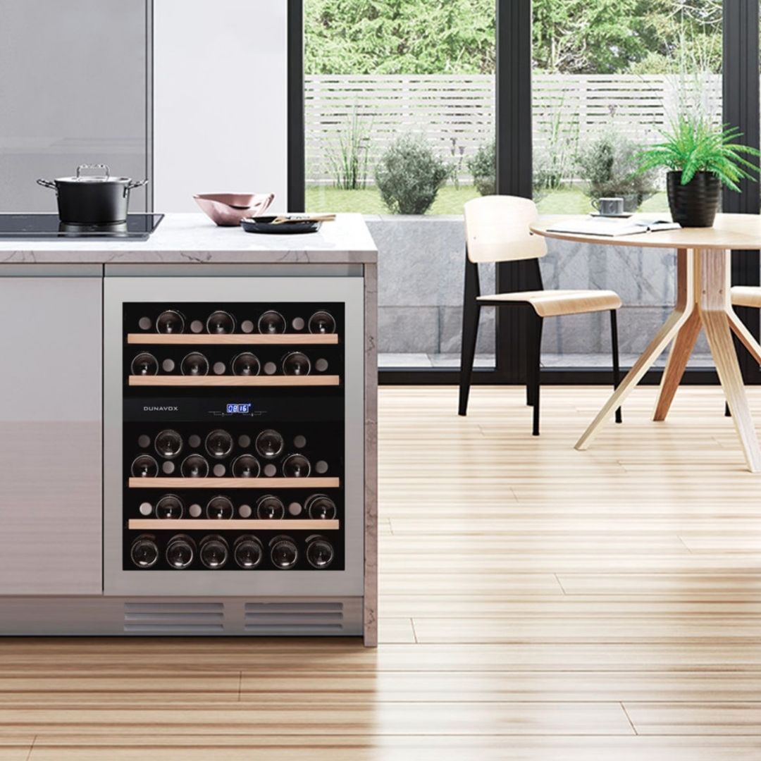Dunavox Flow-45 Wijnkoelkast | DAUF-45.125DB.TO | 2 Zones