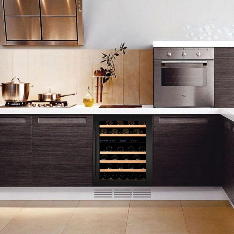 Dunavox Flow-46D Wijnkoelkast | DAUF-46.145DSS | 2 Zones | Zilver