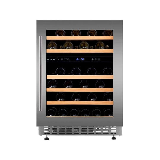 Dunavox Flow-46D Wijnkoelkast | DAUF-46.145DB | 2 Zones | Zwart