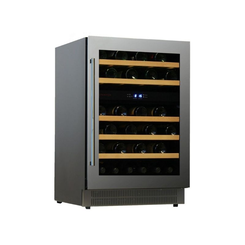 Dunavox Flow-46D Wijnkoelkast | DAUF-46.145DB | 2 Zones | Zwart