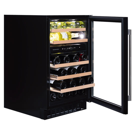 Dunavox Flow-38 Wijnkoelkast | DAUF-38.100DB | 2 Zones