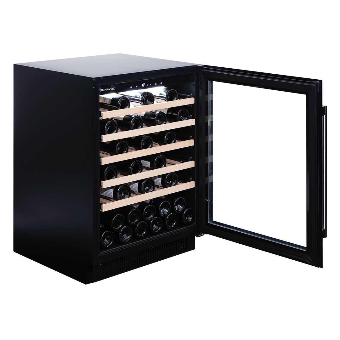 Dunavox Flow-46 Wijnkoelkast | DAUF-46.138MB | 1 Zone | Mat Zwart