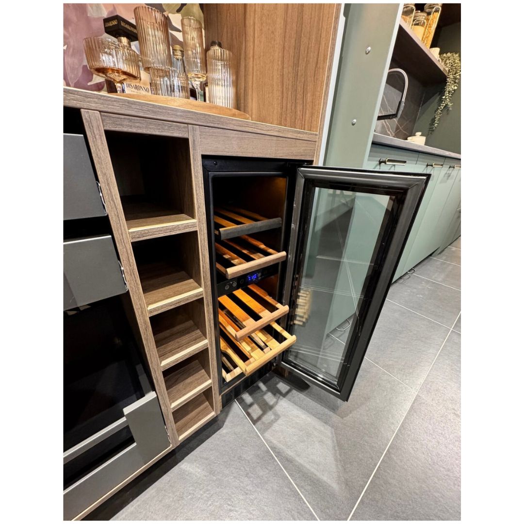 Dunavox Flow-17H Wijnkoelkast | DAUF-17.58DBH | 2 Zones | Zwart