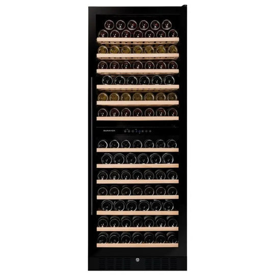 Dunavox Grande-108 Wijnkoelkast | DX-108.330DMB | 2 Zones | Mat Zwart