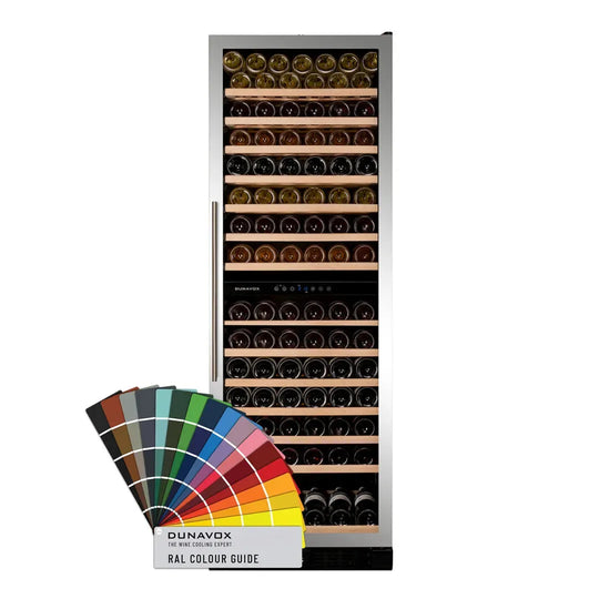 Dunavox Grande-166 Wijnkoelkast | DX-166.428DCK | 2 Zones | RAL Kleur
