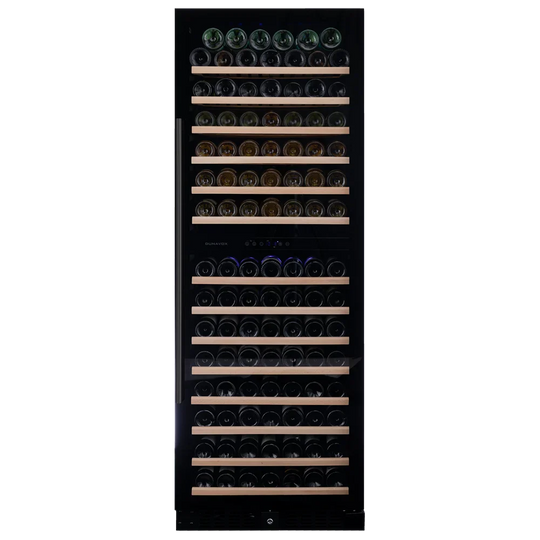 Dunavox Grande-181 Wijnkoelkast | DX-181.490DMBK | 2 Zones | Mat Zwart