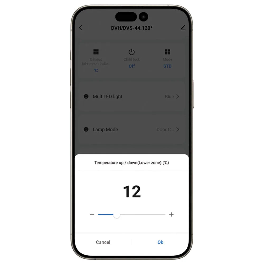Dunavox Spirit-25 Wijnkoelkast | DVS-25.65DSS | 2 Zones