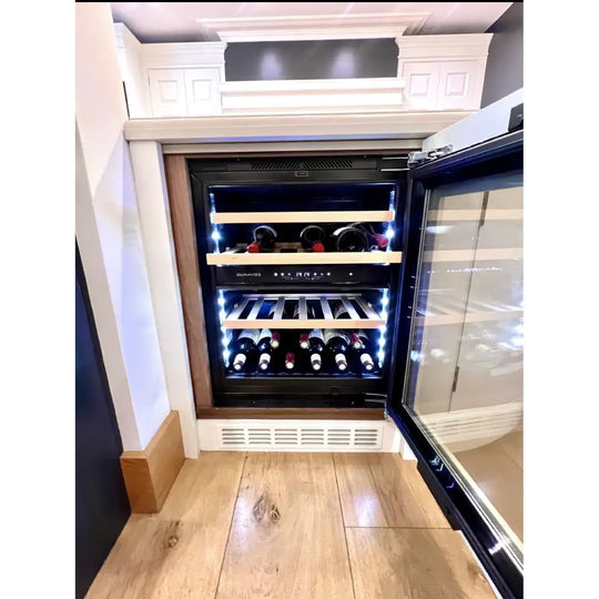 Dunavox Flow-39.TO Wijnkoelkast | DAUF-39.119DOP.TO | 2 Zones | Eigen Kleur