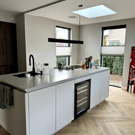 Dunavox Flow-46D Wijnkoelkast | DAUF-46.145DB | 2 Zones | Zwart