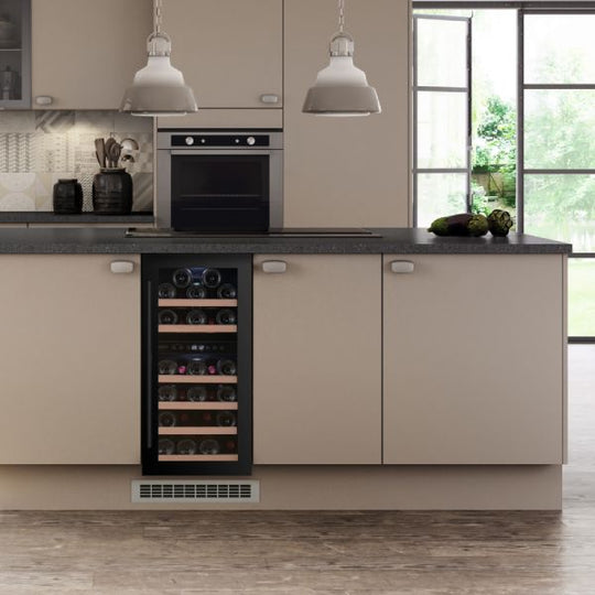 Temptech Onderbouw Wijnklimaatkast | Prestige PRESQ38DB | 2 Zones - Elite Wijnklimaatkast