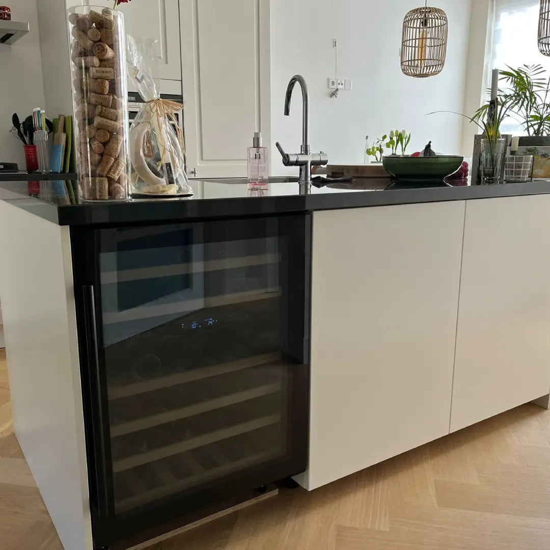 Dunavox Flow-46D Wijnkoelkast | DAUF-46.145DB | 2 Zones | Zwart