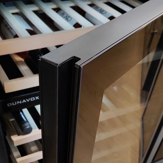 Dunavox Flow-46H Wijnkoelkast | DAUF-46.145DBH | 2 Zones | Zwart