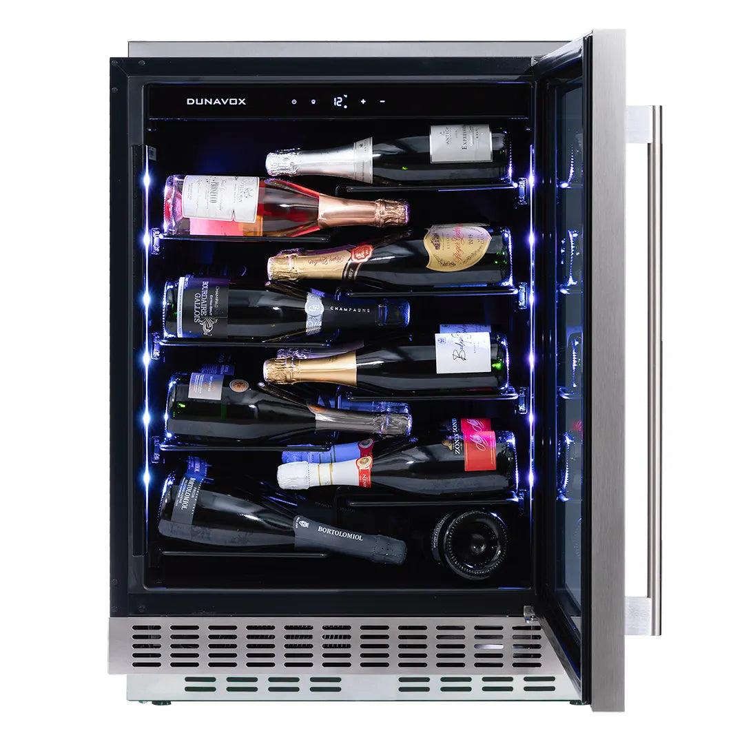 Dunavox Sera-40 Wijnkoelkast | DAUF-40.138SS | 1 Zone
