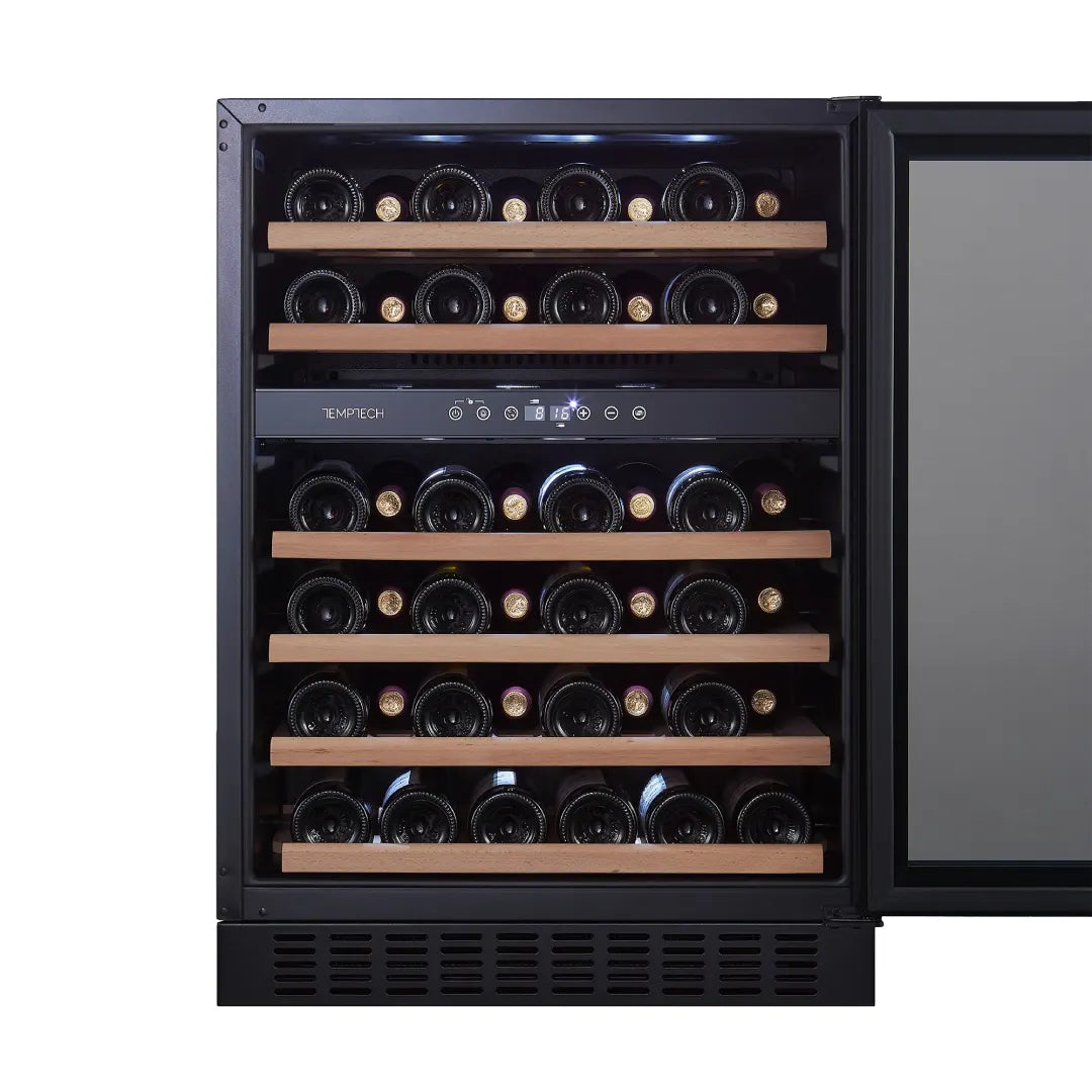 Temptech Classique Wijnklimaatkast | CLX60DB | 2 Zones - Elite Wijnklimaatkast