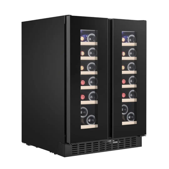 Temptech Oslo Wijnklimaatkast | OX2DX60DRB | 2 Zones - Elite Wijnklimaatkast