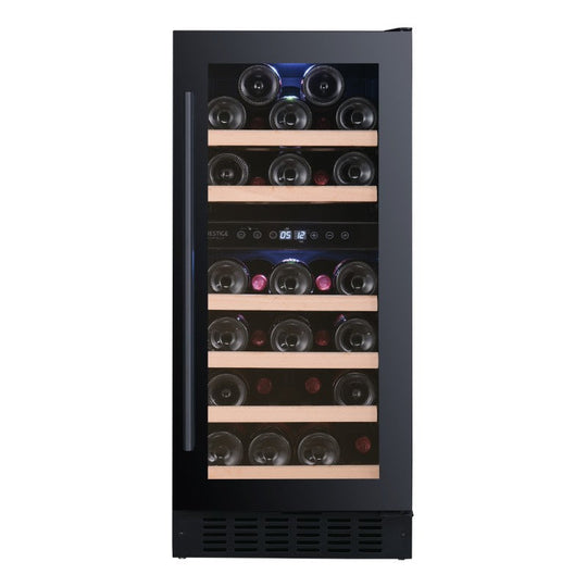 Temptech Onderbouw Wijnklimaatkast | Prestige PRESQ38DB | 2 Zones - Elite Wijnklimaatkast