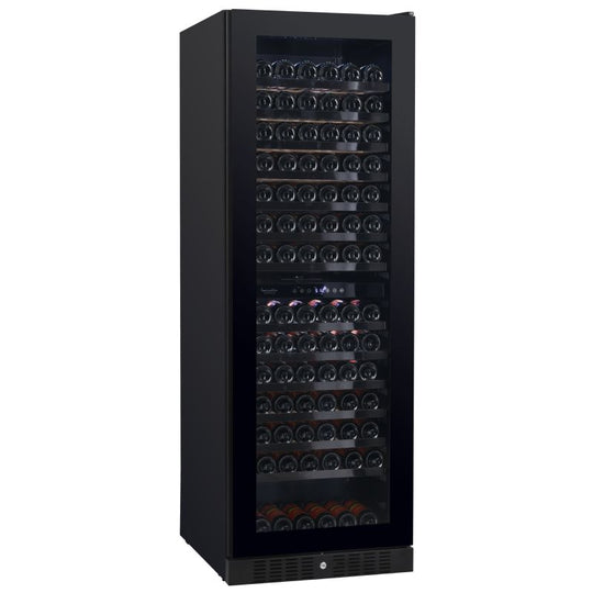 Temptech Wijnklimaatkast | Sommelier SOM180DRB | 166 Flessen | 2 Zones - Elite Wijnklimaatkast