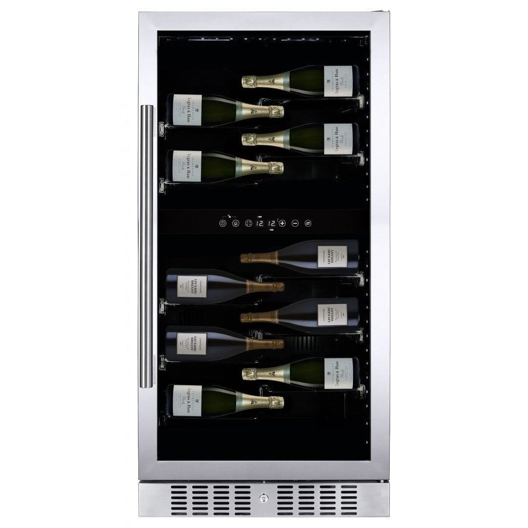 Dunavox Sera-58 Champagne Koelkast | DX-58.258DSS | 2 Zones