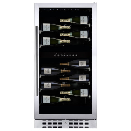Dunavox Sera-58 Champagne Koelkast | DX-58.258DSS | 2 Zones