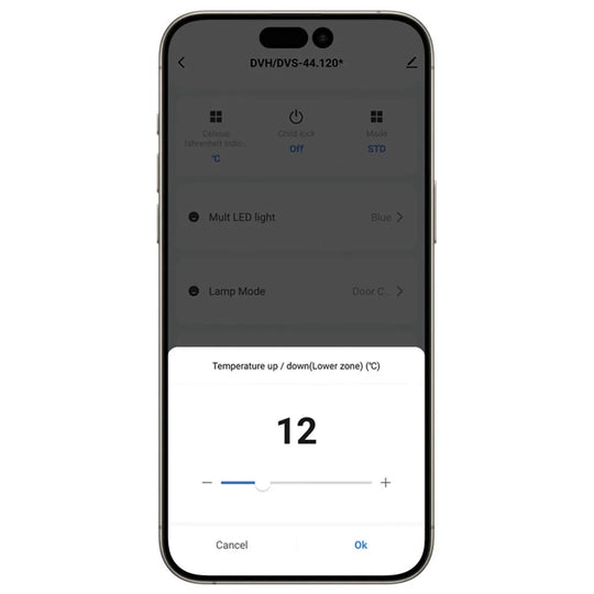 Dunavox Spirit-19 Wijnkoelkast | DVS-19.50SS | 1 Zone
