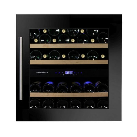 Dunavox Inbouw Wijnklimaatkast | DAB-41.83DB | 41 Flessen | 2 Zones - Elite Wijnkoelkast