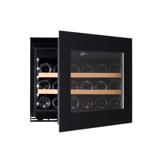 Dunavox Inbouw Wijnklimaatkast | DAVG-18.46SS.TO | 18 Flessen | 1 Zone | Push-to-open - Elite Wijnkoelkast