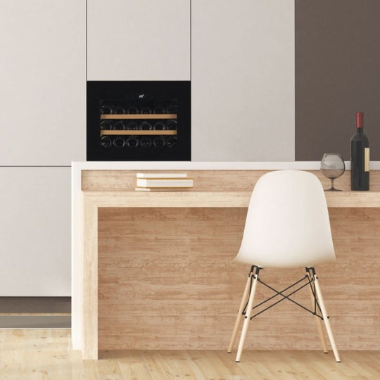 Dunavox Inbouw Wijnklimaatkast | DAVG-18.46SS.TO | 18 Flessen | 1 Zone | Push-to-open - Elite Wijnkoelkast