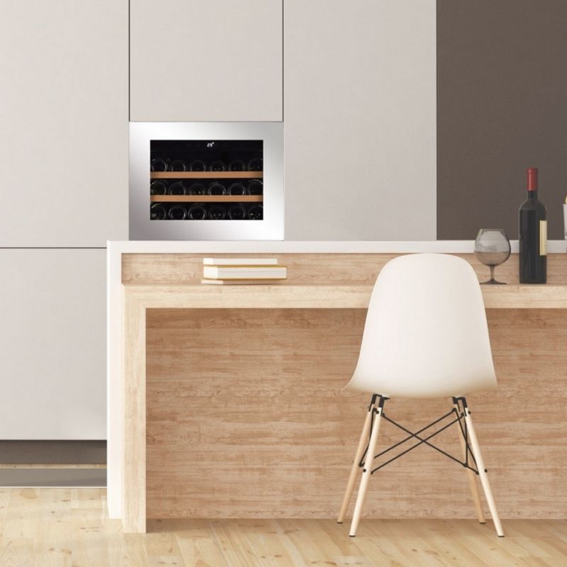 Dunavox Inbouw Wijnklimaatkast | DAVG-18.46SS.TO | 18 Flessen | 1 Zone | Push-to-open - Elite Wijnkoelkast