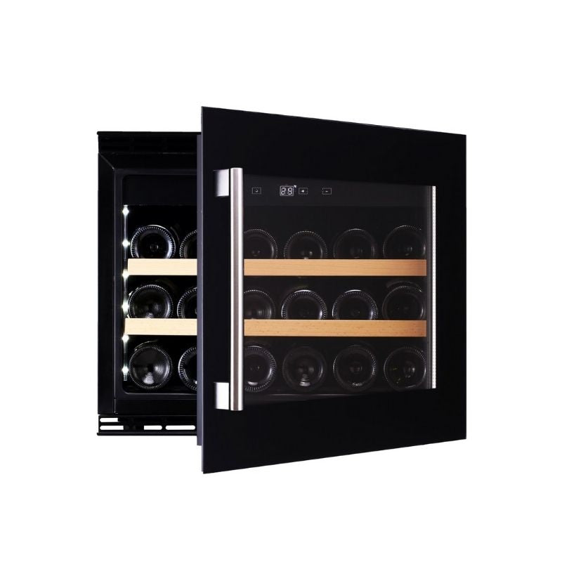 Dunavox Inbouw Wijnklimaatkast | DAVS-18.46SS | 18 Flessen | 1 Zone - Elite Wijnkoelkast
