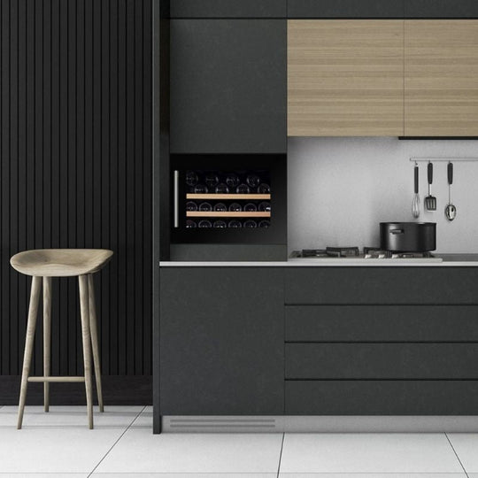 Dunavox Inbouw Wijnklimaatkast | DAVS-18.46SS | 18 Flessen | 1 Zone - Elite Wijnkoelkast