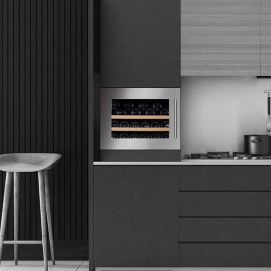 Dunavox Inbouw Wijnklimaatkast | DAVS-18.46SS | 18 Flessen | 1 Zone - Elite Wijnkoelkast