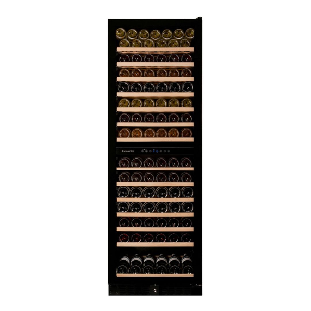 Dunavox Grande-166 Wijnklimaatkast | DX-166.428DBK | 2 Zones - Elite Wijnkoelkast
