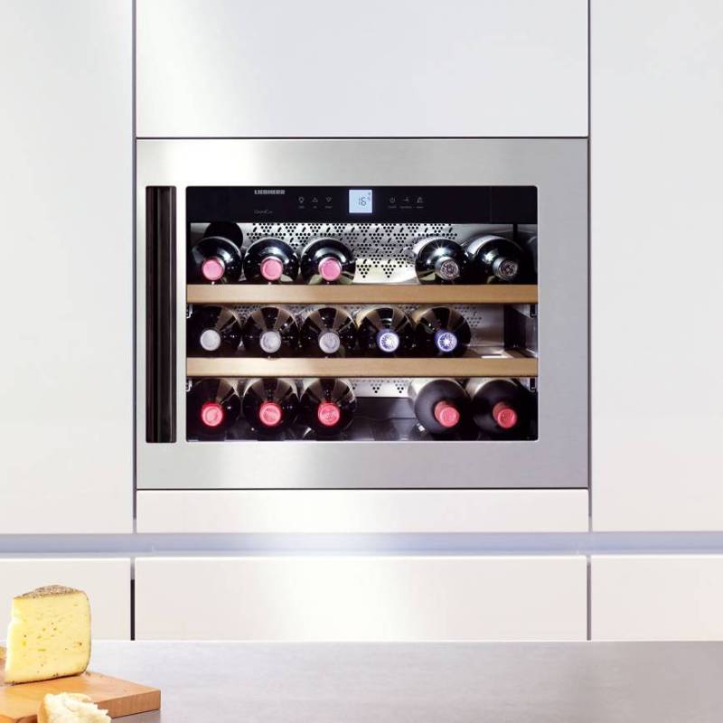 Liebherr Inbouw Wijnklimaatkast | Greeploos | WKEes 553 GrandCru | 1 Zone - Mijn-Wijnklimaatkast
