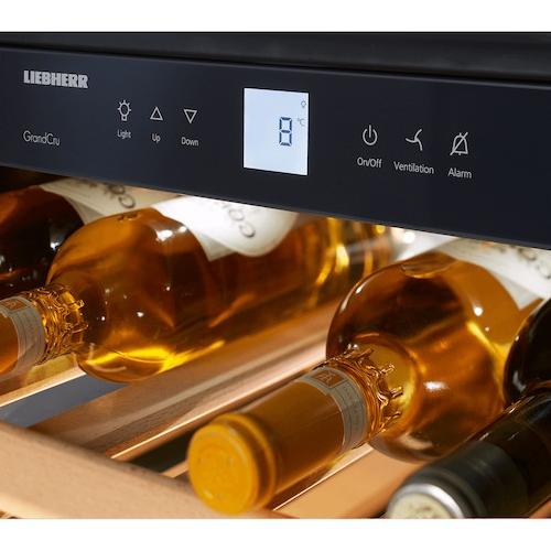 Liebherr Inbouw Wijnklimaatkast | Greeploos | WKEes 553 GrandCru | 1 Zone - Mijn-Wijnklimaatkast