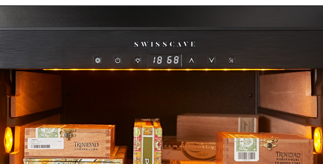 Swisscave Humidor CLB-160 900 Sigaren- Elite Wijnkoelkast